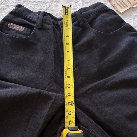 BNWT VINTAGE women’s Black Jeans by Cross Colours - Picture 13 of 15